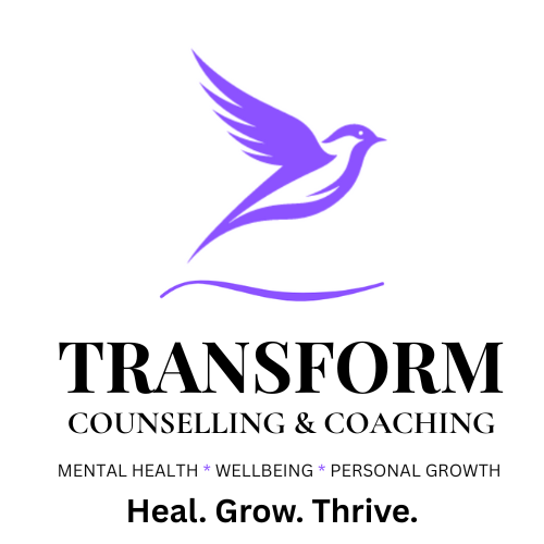 Transform Counselling and Coaching logo Transform Counselling and Coaching logo