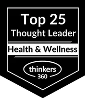 Top 25 Thought Leadr Health & Weallness, Thinkers 360